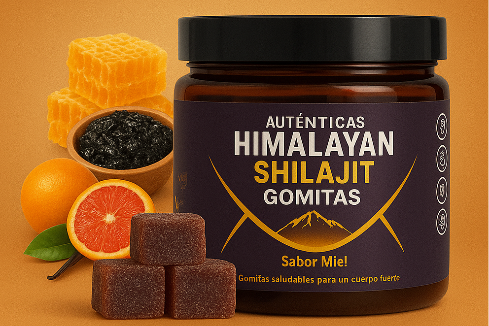 Gomitas  de Shilajit Tianyuan Xilaizhi Sabor Miel