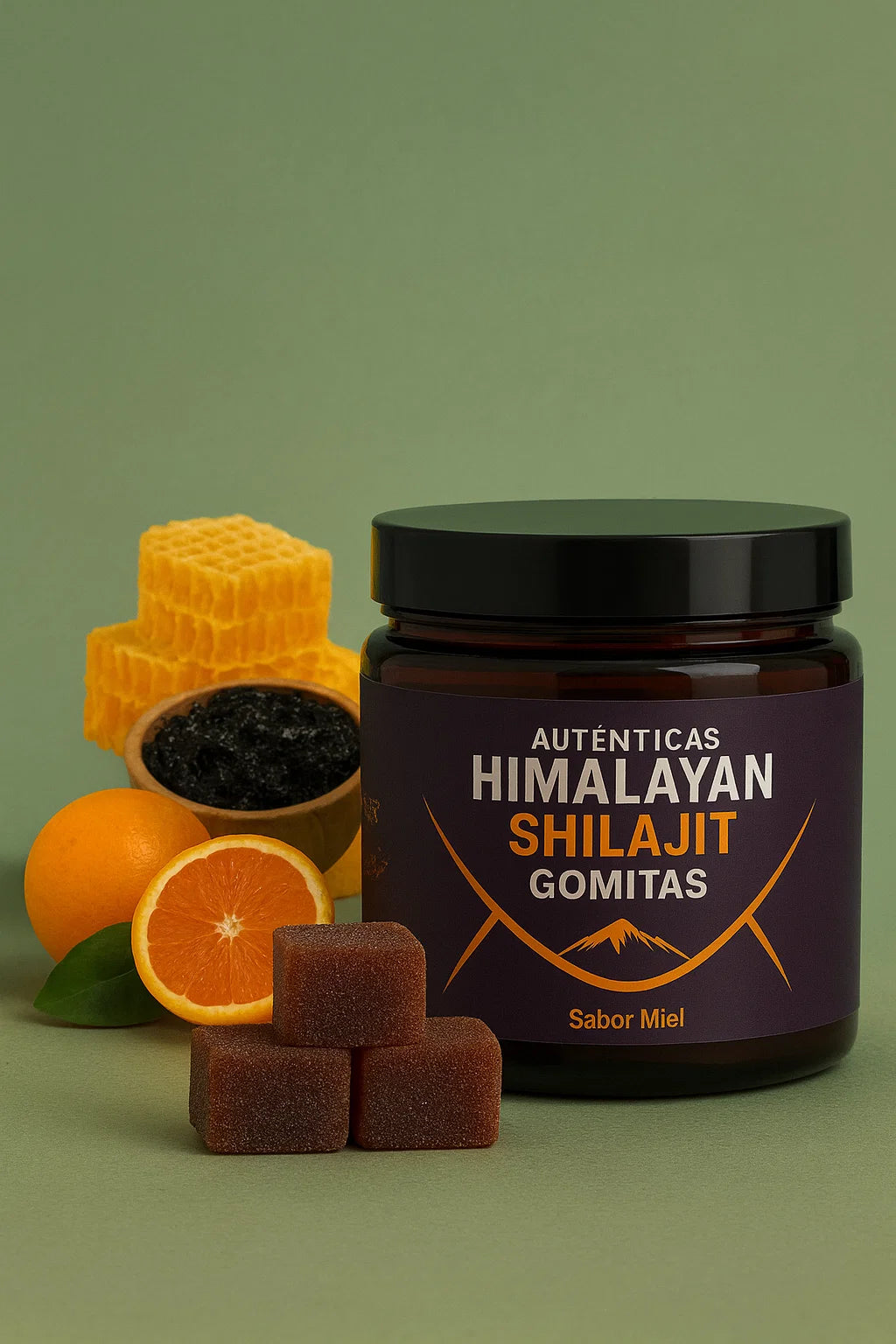 Gomitas  de Shilajit Tianyuan Xilaizhi Sabor Miel