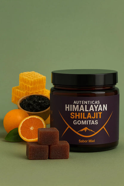 Gomitas  de Shilajit Tianyuan Xilaizhi Sabor Miel